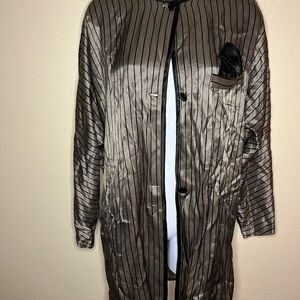 Luciano Barbera made in Italy Striped Jacket